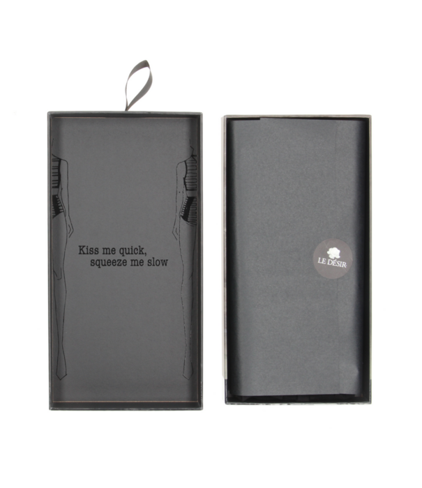 Le Désir by Shots Helike XLV - Twee Delige met Open Cups, Crop Top en Pantie - One Size