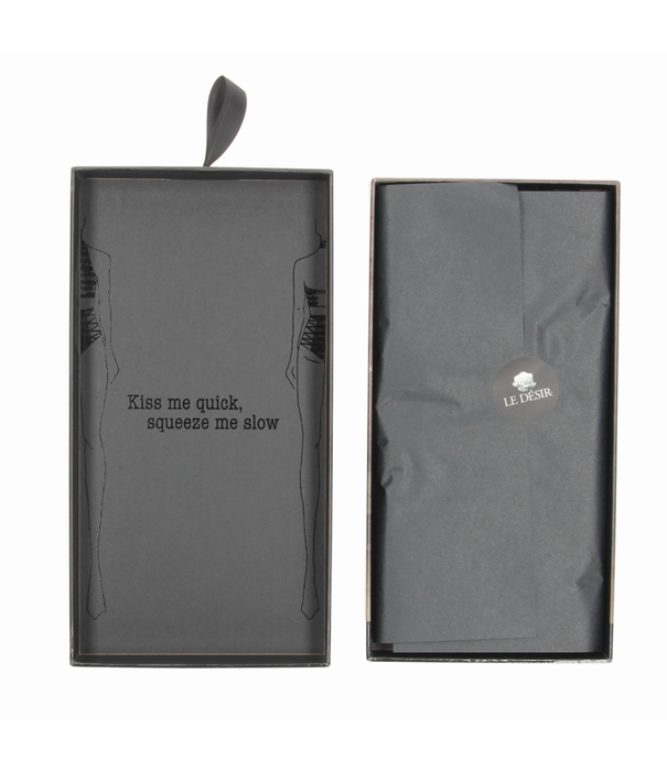 Le Désir by Shots Carpo XLVI - Twee Delen met Col, Crop Top en Pantie - Plus Size