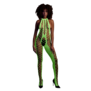 Bodystocking met Halterneck - One Size - Neon Groen