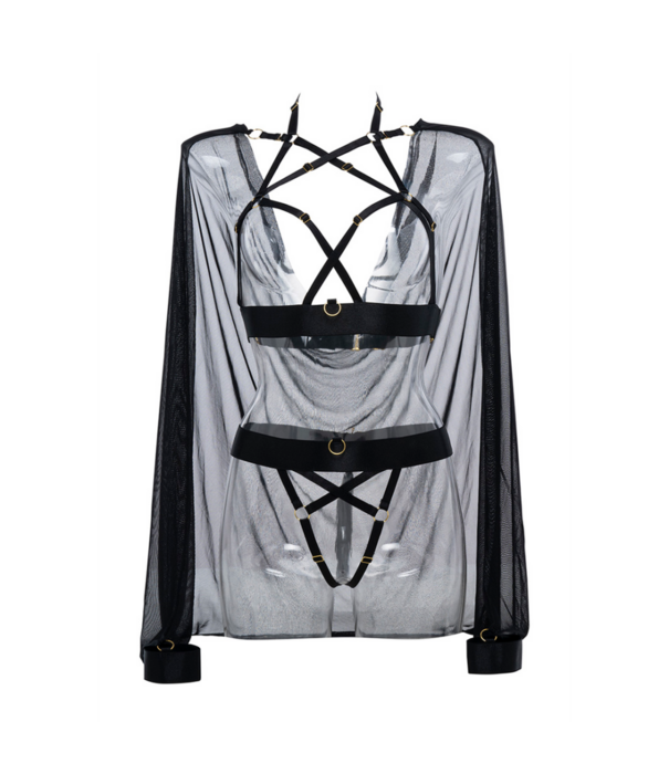 Allure Sweet Little Lies - Harness Set - OS - Zwart