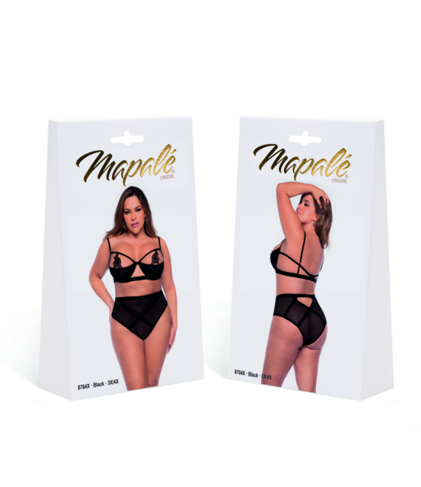 Mapalé Twee-delige set - 1/2X - Zwart
