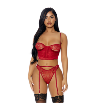 Peek Inside - Lingerie Set - XL