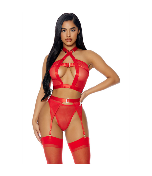 Forplay Golden Hour Lingerie Set - Lingerie Set - M