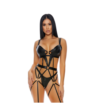 Sweet Spot - Cheetah Bustier Set - XL