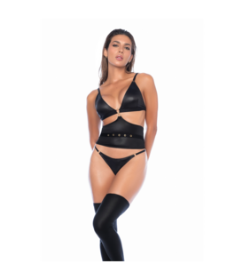 Drie-delige set - L/XL - Zwart