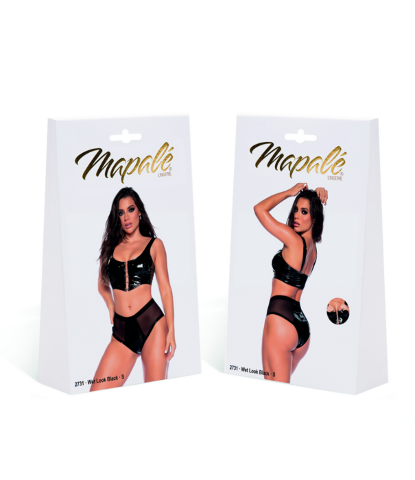 Mapalé Twee-delige set - L - Wet Black
