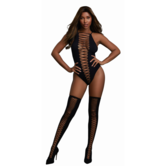 Teddy en Stockings Diamond - Één maat - Zwart