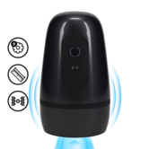 Pulsar - Negative Pressure Suction and Vibration Masturbator Pump - Gun Metal