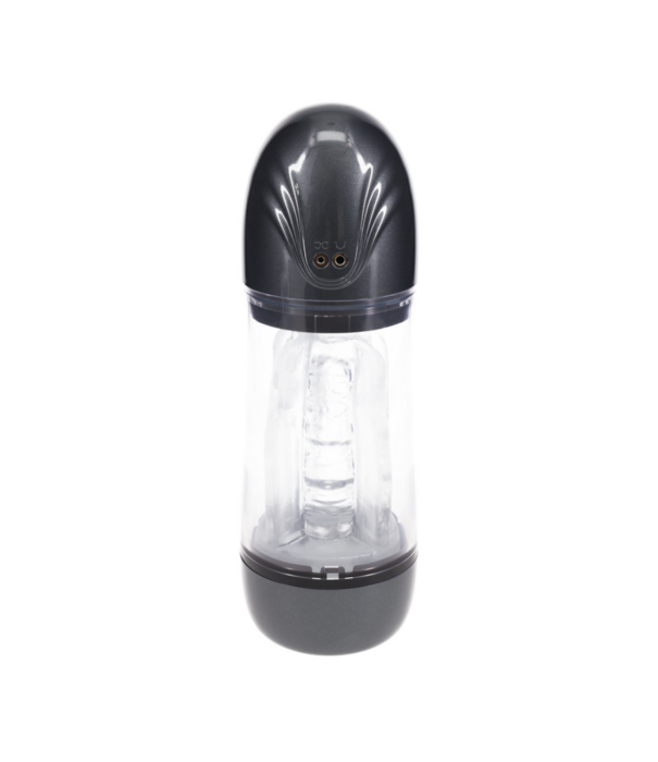 Pumped by Shots SonicPull - Zuig- en Vibratie Masturbator Pomp - Multimedia Verbeterd - Gun Metal