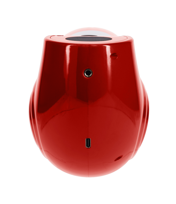 Pumped by Shots StrokeMate - Suction Rotation and Thrusting Masturbator Pump - Metallic Red