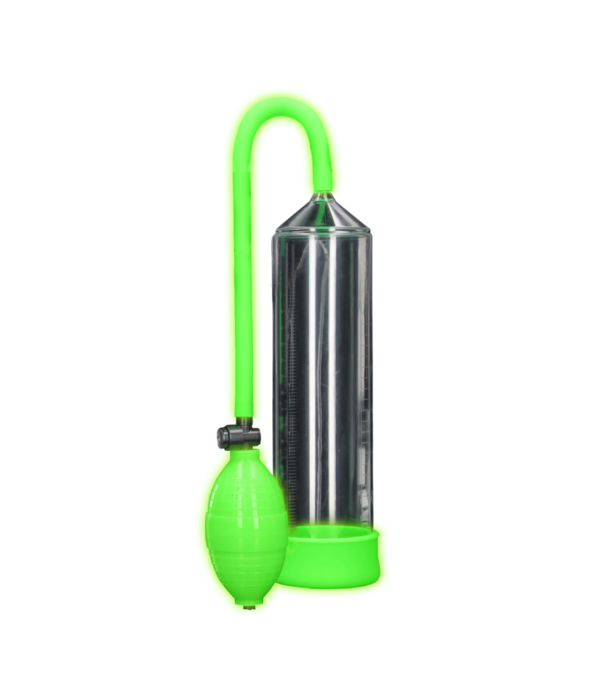 Ouch! by Shots Classic Penis Pomp - Glow in the Dark