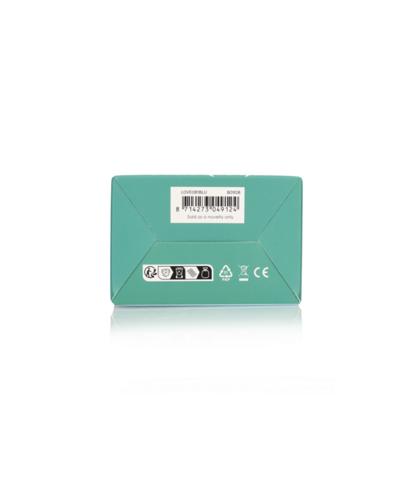 Loveline by Shots Pulse Wave en Op-en-Neer Beweegbare Ring Vibrator - Arctic Blue