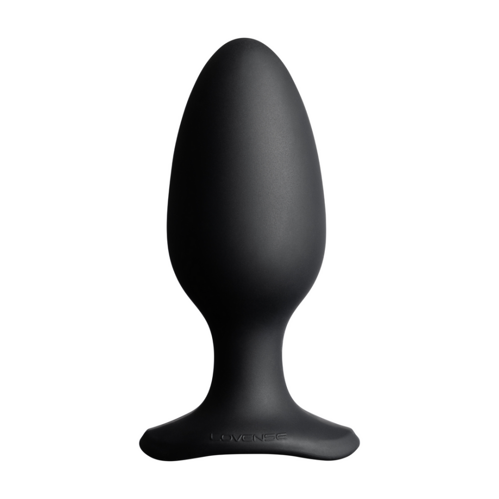 Lovense Hush 2 - App-bestuurde Vibrerende Anale Plug - 2,25 / 5,7 cm - Zwart afbeelding