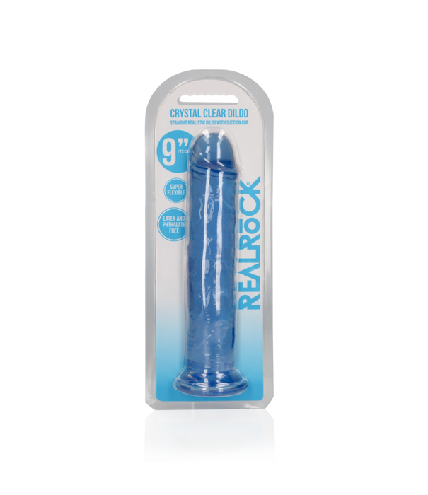 RealRock by Shots Rechtdoor Realistische Dildo met Zuignap - 9'' / 23