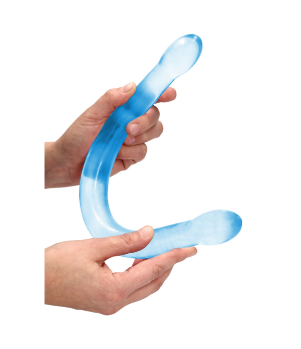 RealRock by Shots Niet-realistische dubbele dildo - 17 / 42 cm