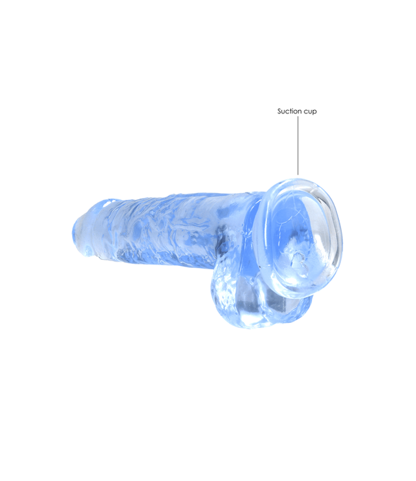 RealRock by Shots Realistische Dildo met Ballen - 8 / 21 cm