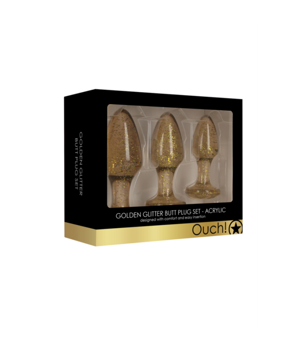 Ouch! by Shots Acryl Buttplug Set