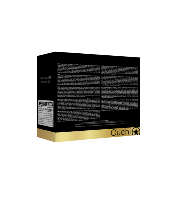 Ouch! by Shots Acryl Buttplug Set