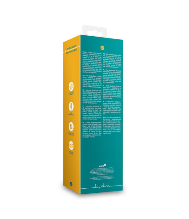 Loveline by Shots Dubbelzijdige Vibrerende Wand