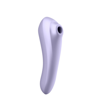 Dual Pleasure - Air Pulse Vibrator - Mauve