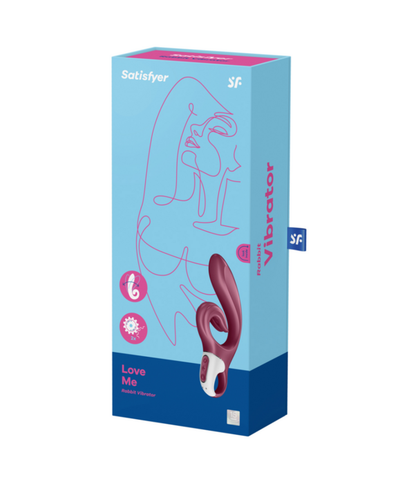 Satisfyer Love Me - G-Spot en Clitorale Stimulator - Rood