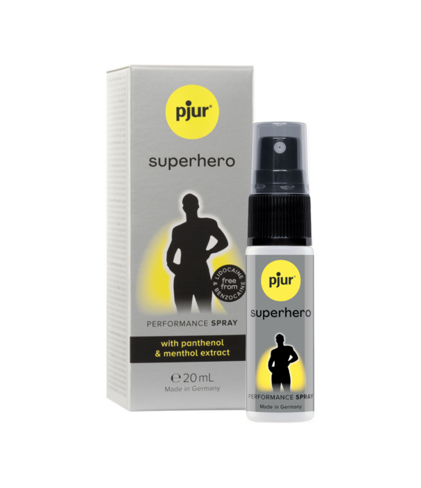 Pjur Superhero - Performance Spray for Men - 0.7 fl oz / 20 ml