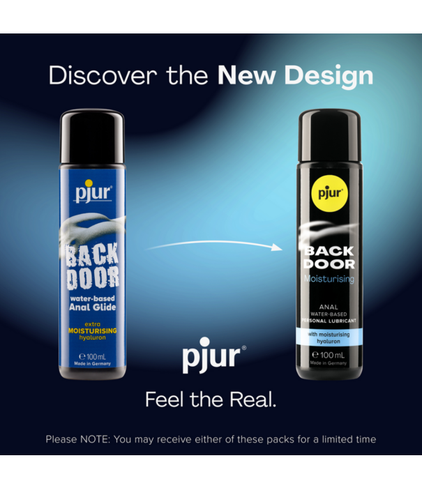 Pjur Backdoor Moisturising - Waterbased Anal Lubricant with Hyaluron - 3.4 fl oz / 100 ml