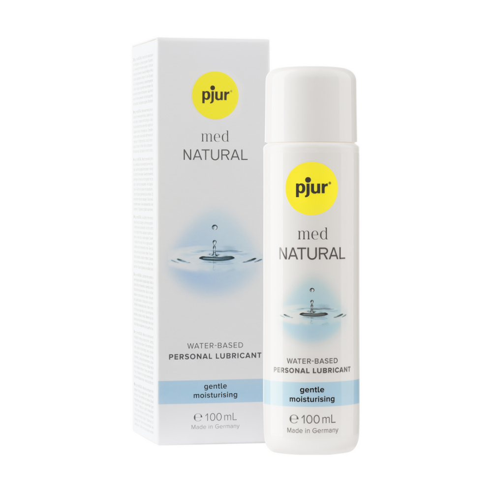 Pjur Med Natural - Waterbased Lubricant Gentle Moisturising - 3.4 fl oz / 100 ml afbeelding