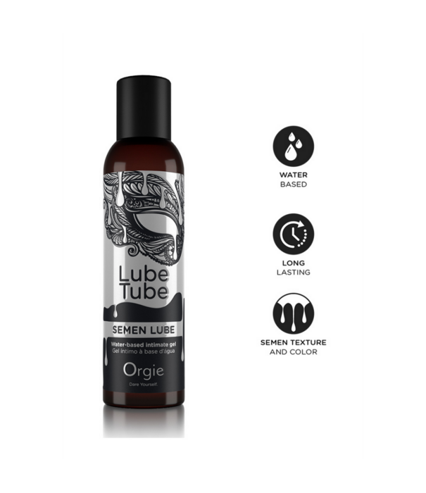 Orgie Semen Lube - Waterbased Intimate Gel - 150 ml / 5,07 fl oz