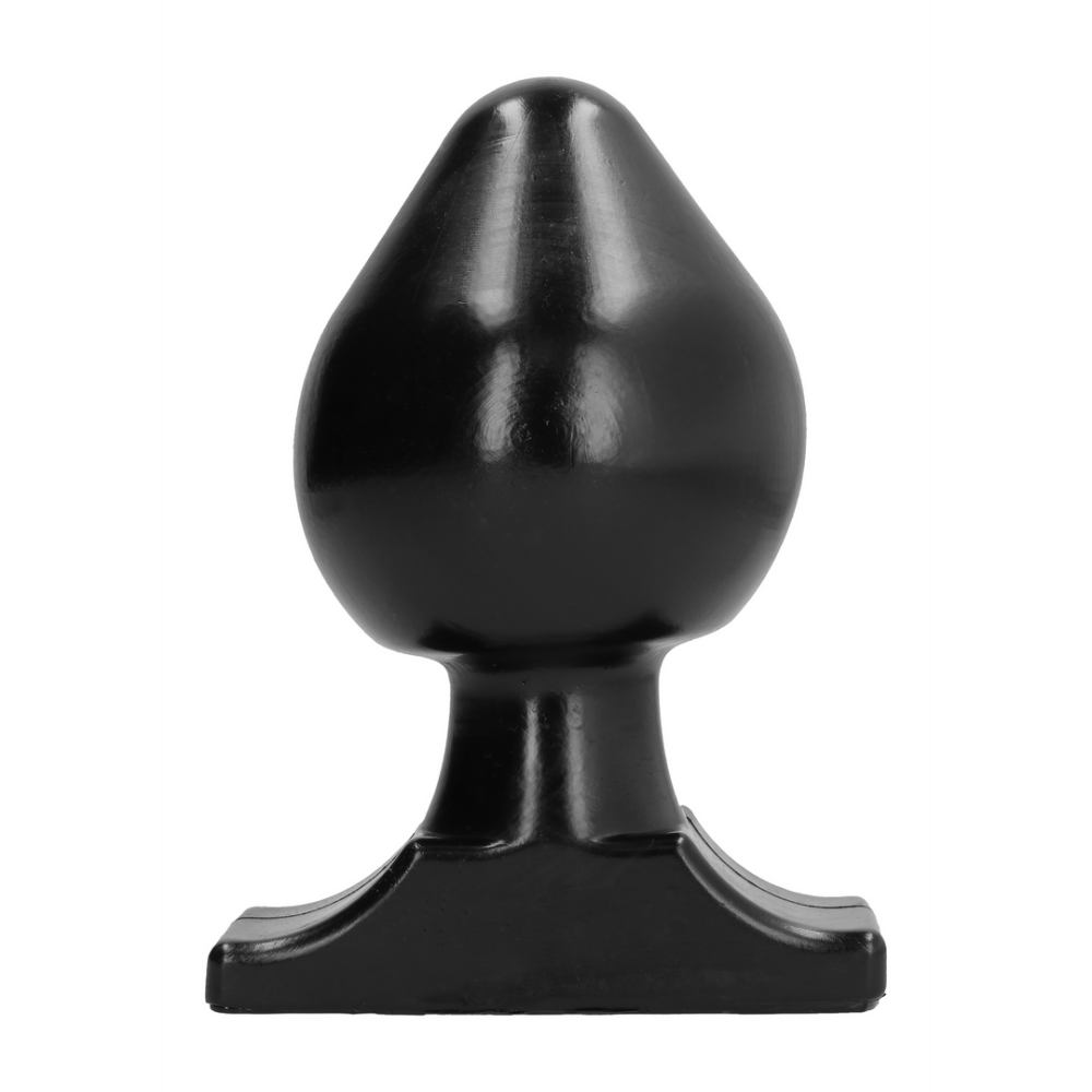 All Black Butt Plug - 7 / 19 cm afbeelding