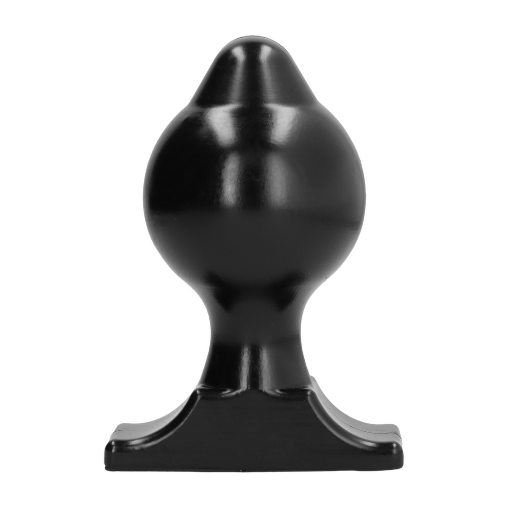 All Black Butt Plug - 7 / 17,5 cm afbeelding