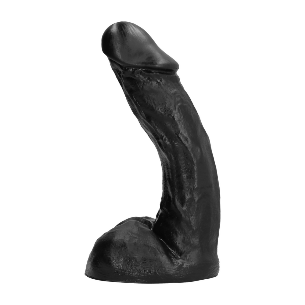 All Black Dildo - 9 / 23 cm afbeelding