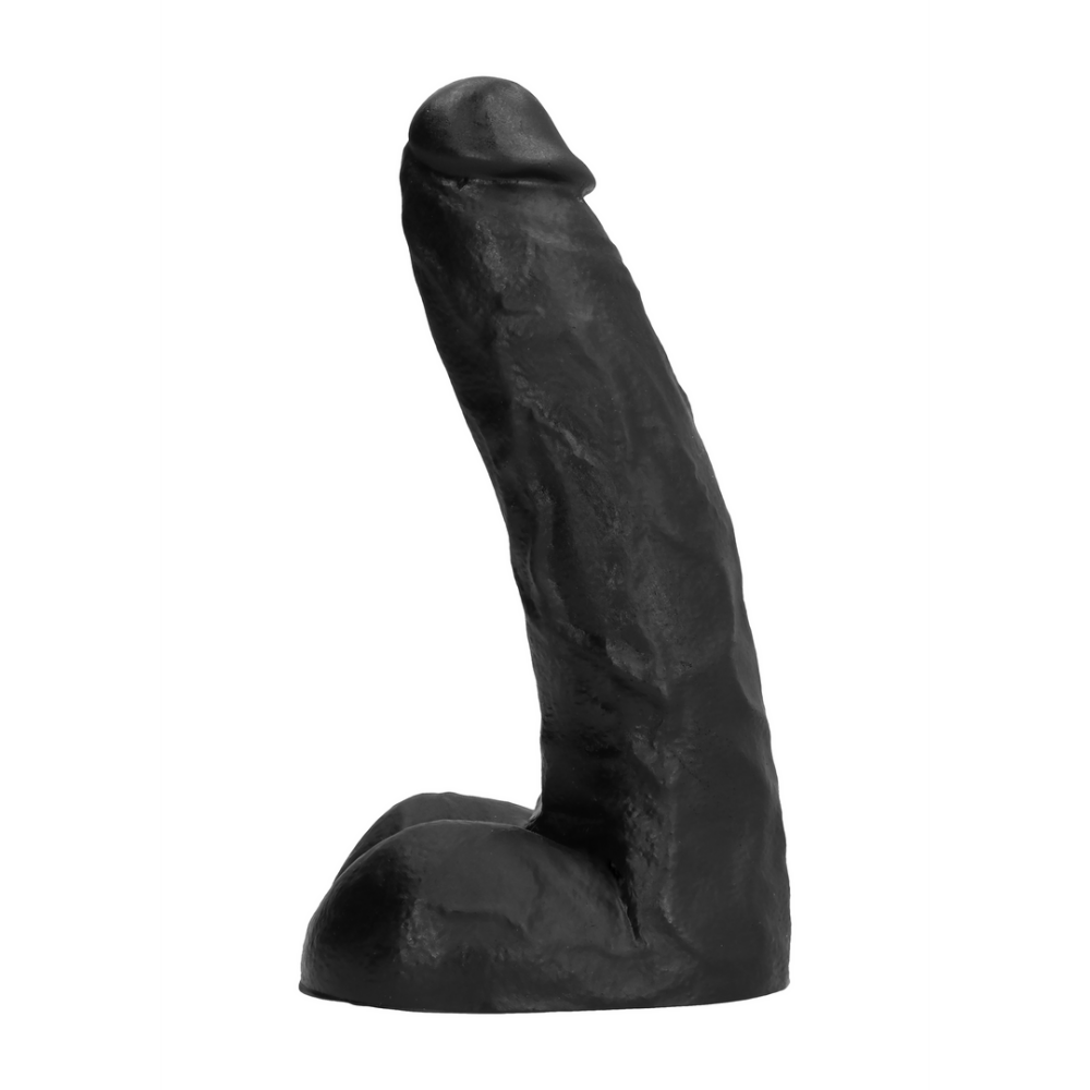 All Black Dildo - 9 / 22 cm afbeelding
