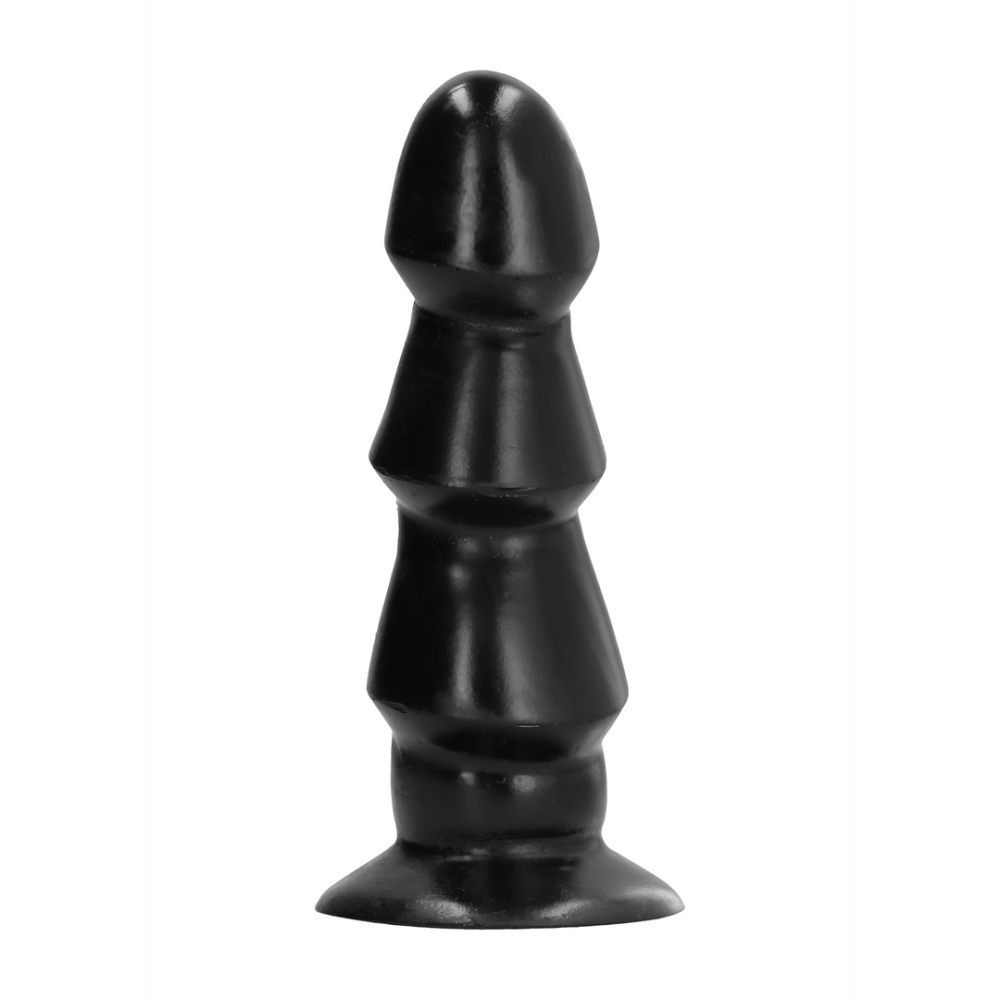 All Black Dildo - 7 / 17 cm afbeelding