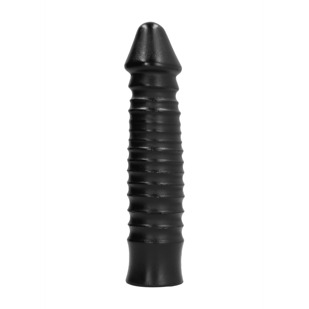 All Black Dildo - 10 / 26 cm afbeelding