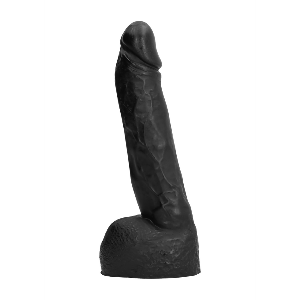 All Black Dildo - 9 / 22 cm afbeelding
