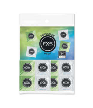 EXS Sensation Pack - Condooms - 24 Stuks