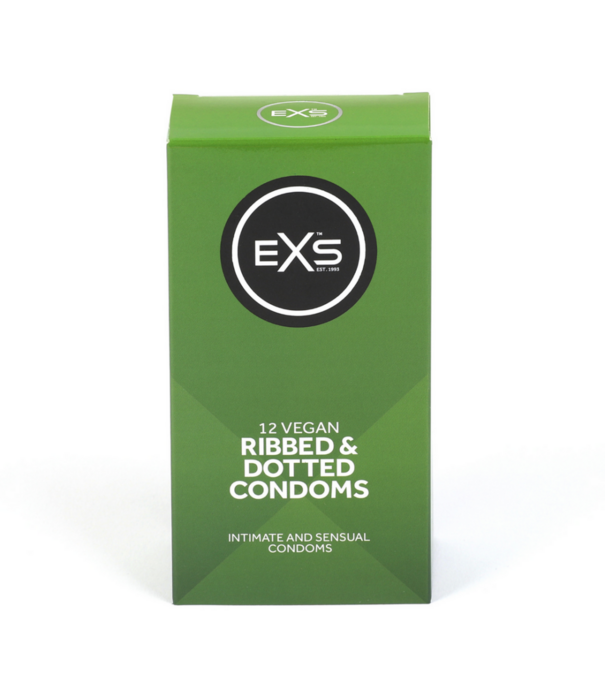 EXS EXS 3 in 1 - Ribbed, Dotted en Flared - Condooms - 12 Stuks