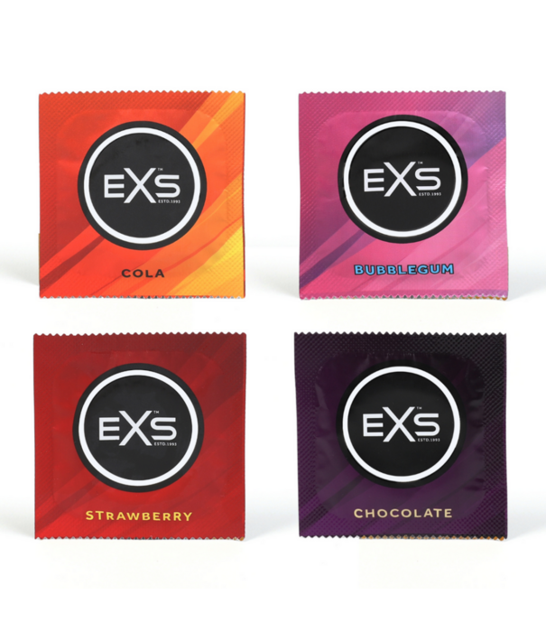 EXS EXS Mixed Flavored - Condoms - 12 Stuks