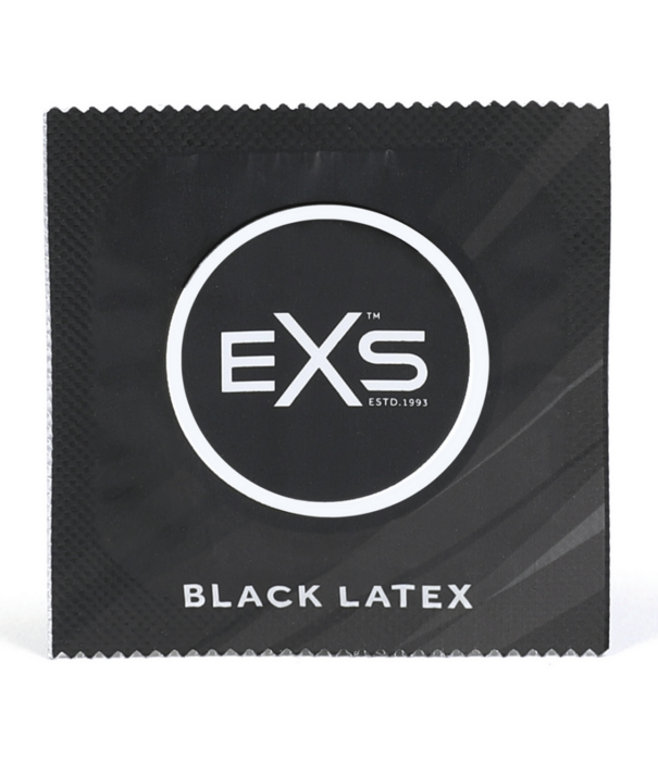 EXS EXS Black Latex - Condoms - 12 Stuks
