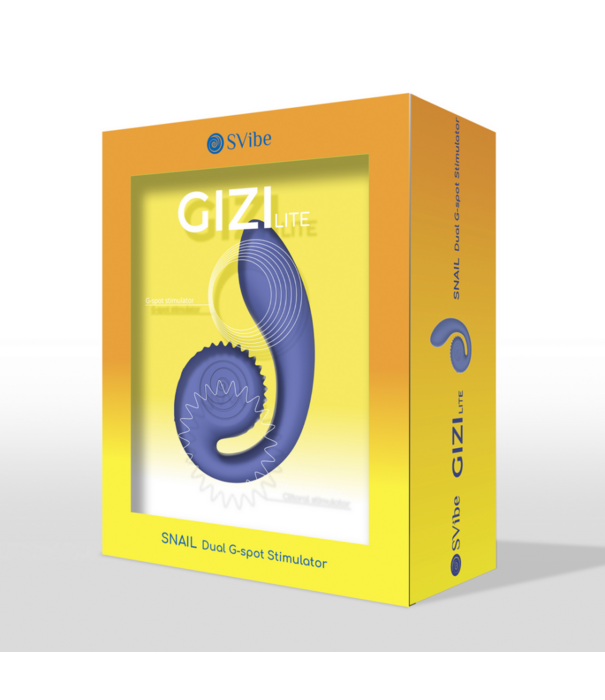 GIZI Lite - Dual G-Spot Stimulator - Sappige Blauwe Bes