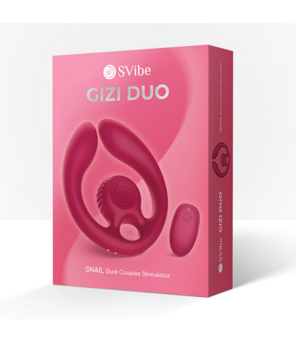 GIZI Duo - Dual Couples Stimulator - Bordeauxt