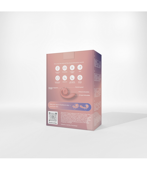 GIZI - Dual G-Spot Stimulator - Peachy Pink