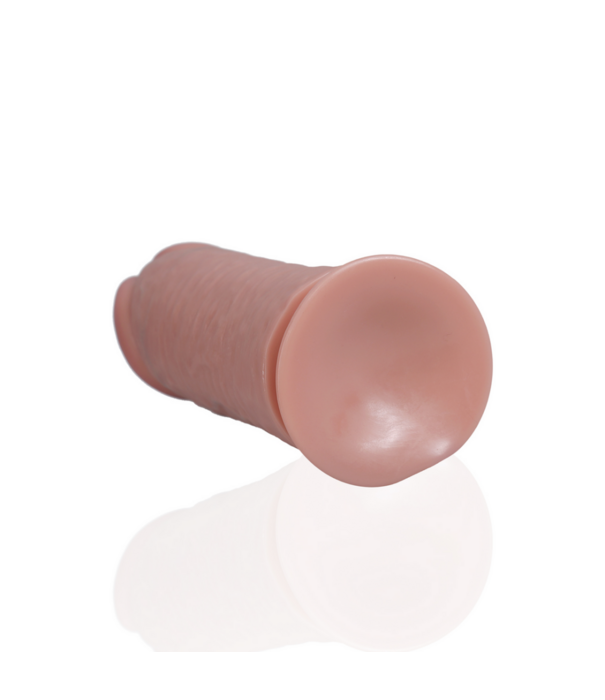 RealRock by Shots Extra Dikke Straight zonder Balls 10 / 25,4 cm - Vlees