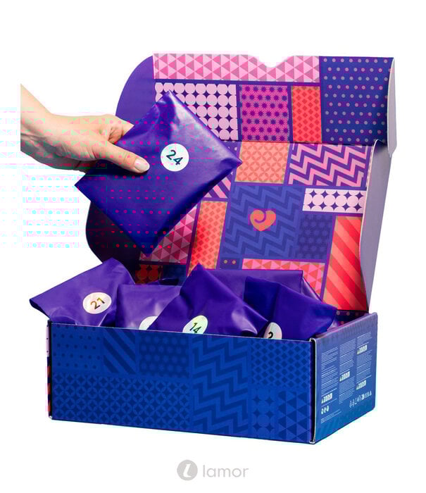 Lovehoney Lovehoney Enjoy Pleasure adventskalender 2025 met 24 erotische verrassingen en Womanizer Mini 2