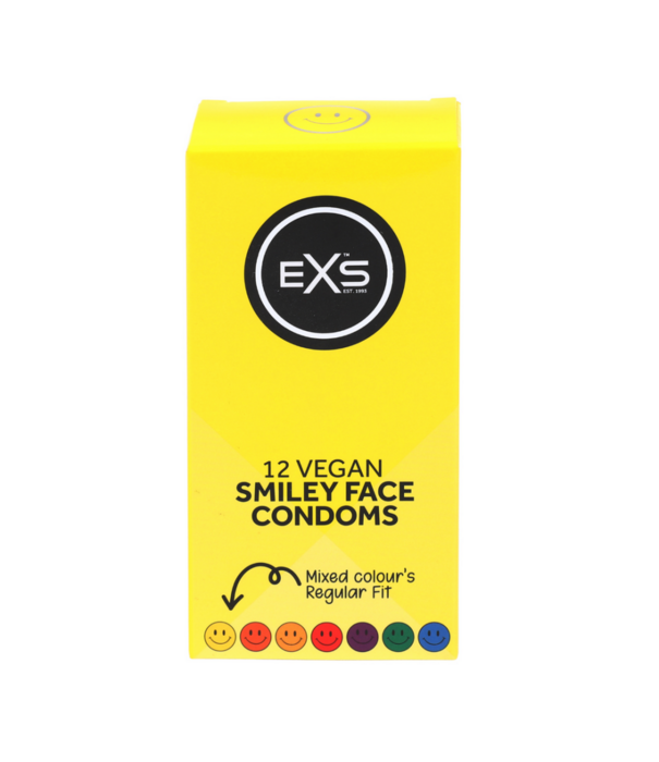 EXS EXS Smiley Face Regular - Condooms - 12 Stuks