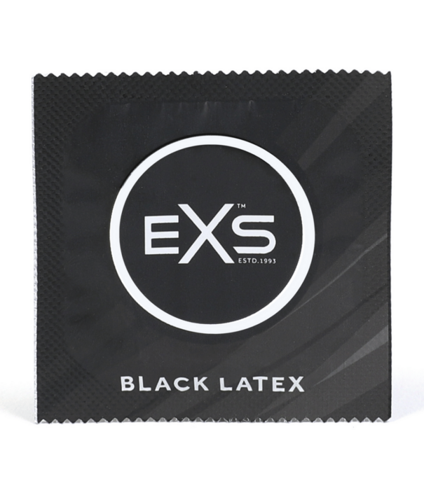 EXS EXS Zwarte Latex Condoms - Condoms - 100 Stuks