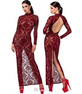 Kink Royal Floched tulle Lange Jurk, F383
