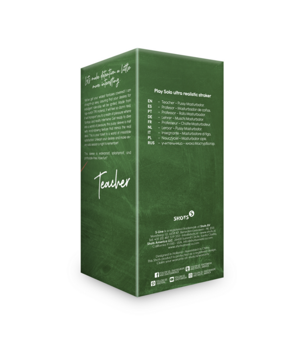 S-Line by Shots Leraar - Pussy Masturbator - Tan