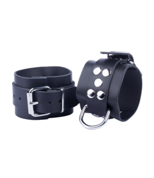 Ultra Leather Handboeien - Zwart